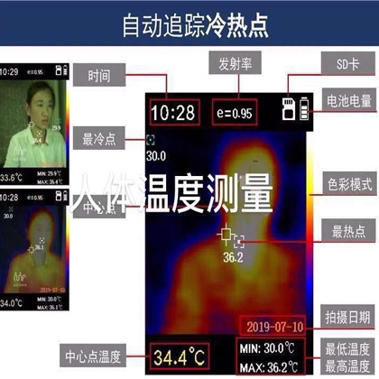 熱成像測(cè)溫與紅外測(cè)溫有何不同？